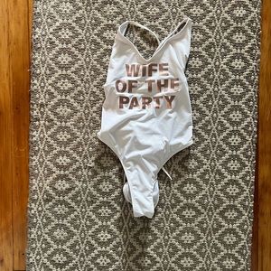 Wife of the party swimsuit